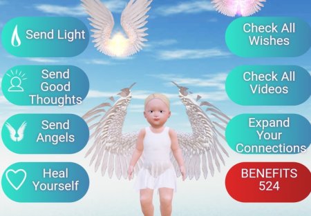 My<span style='background:#EDF514'>ANGELS</span> A New Visual Identity in Spiritual Social Media