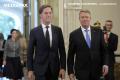 Klaus Iohannis isi retrage candidatura la sefia NATO. Romania il va sustine pe Mark Rutte