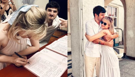 Alex Bogdan s-a casatorit cu Catalina Mihai. Imagini de la evenimentul unde Mihai Dragomir, Dorel din 