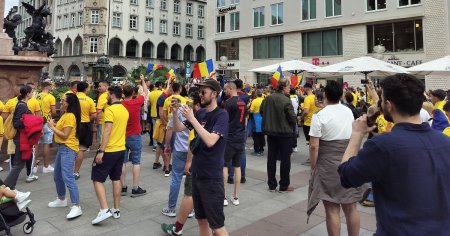 Surpriza! Romania, sustinuta la meciul cu Belgia de un numar impresionant de fani. Invazie galbena si la Koln