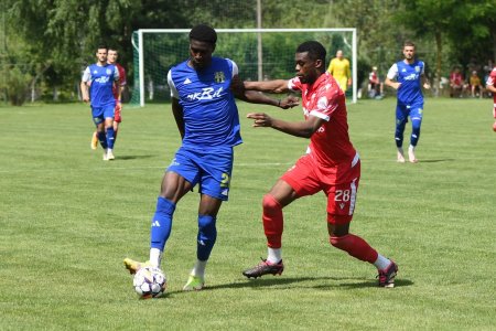 Dinamo s-a chinuit in amicalul cu Unirea Slobozia