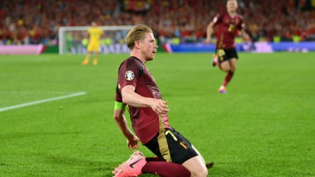 Verdictul specialistului la golul controversat al lui Kevin De Bruyne din Belgia - Romania 2-0