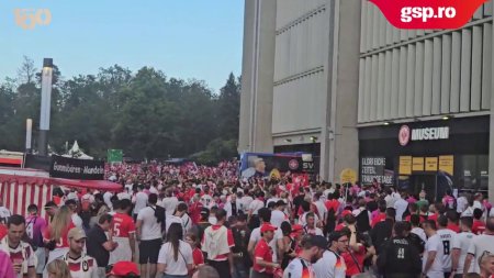 Nationala Elvetiei a ajuns la stadionul din Frankfurt inaintea confruntarii cu Germania