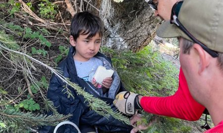 Copil de 4 ani, din California, disparut din camping, gasit dupa 22 de ore petrecute in salbaticie