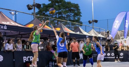 400 de jucatori au sfidat canicula in weekend, la Sport Arena Streetball