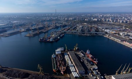 INS: Peste 16 ,2 milioane tone marfuri au fost incarcate/descarcate in porturile in care sunt operate nave maritime, in trimestrul I
