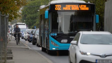 Restrictii de trafic in Bucuresti, miercuri, pentru ceremonia de Ziua Drapelului National