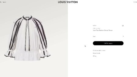 Ce a facut Louis Vuitton dupa ce compania a fost acuzata ca a copiat ia romaneasca. Bluza era vanduta cu 5.000 de euro