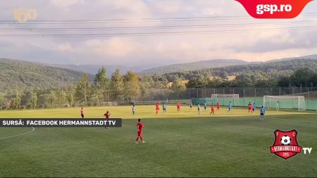 Ronaldo Deaconu a debutat cu gol din afara careului la Hermannstadt