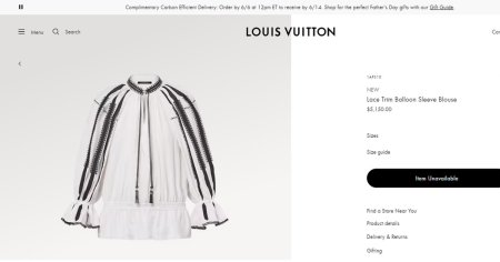 Louis Vuitton retrage de pe piata bluza inspirata din ia romaneasca: 