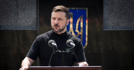 Zelenski, vizita in regiunea Donetk, alaturi de noul comandant al fortelor comune: 