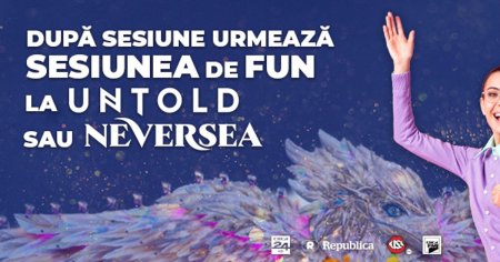 Student de 10 ii premiaza pe studentii cu rezultate exceptionale cu acces gratuit la cele mai mari festivaluri <span style='background:#EDF514'>UNTOLD</span> si Neversea