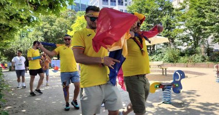 Romania, la inaltime si la Frankfurt. Numarul extraordinar al fanilor tricolori asteptati la meciul de diseara