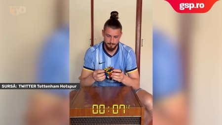 Radu Dragusin a rezolvat cubul Rubik in 59.08 secunde