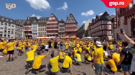 Corespondenta GSP din Germania » Frankfurt este galben cu 3 ore inaintea meciului!