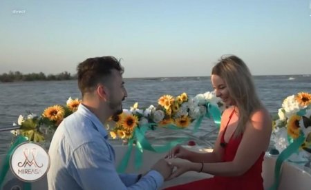Mireasa sezonul 9, 26 iunie 2024. VIDEO | Cum a reactionat Maria cand Stefan a cerut-o in casatorie. Imagini cu cei doi