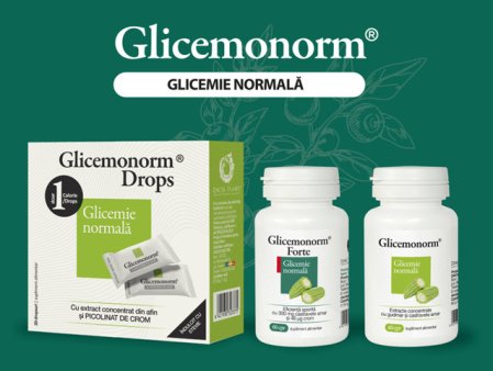 Glicemonorm - glicemie normala in mod natural - ADVERTORIAL