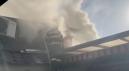 Incendiu devastator la un complex comercial din Ploiesti. A fost emis mesaj RO-Alert