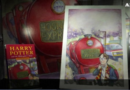 Recordul Harry Potter: 1,9 milioane de dolari pentru o ilustratie legendara