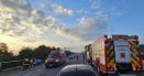 Accident grav in judetul Bacau. Un autocar cu 20 de pasageri s-a ciocnit cu o masina: 3 persoane inconstiente FOTO