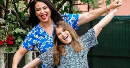 Isabela, fiica Oanei Roman, face munca de influencer. Copila promoveaza produse de ingrijire pe Instagram-ul mamei sale