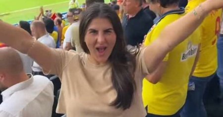 Bianca Andreescu, alaturi de Romania la Euro 2024: filmarea ei din tribune, virala VIDEO