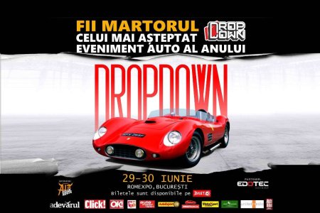 Taxi drift la cea de-a doua editie DROPDOWN, pe 29 si 30 iunie, la Romexpo