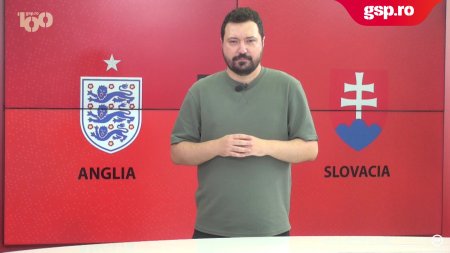 Meciul zilei » Anglia - Slovacia in optimele Euro 2024