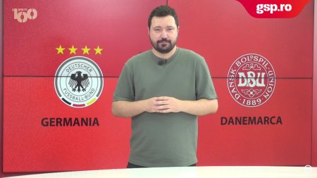 Meciul zilei » Germania - Danemarca in optimele Euro 2024