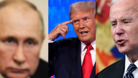 Putin nu s-a trezit noaptea pentru dezbaterea prezidentiala CNN Biden vs. Trump: 