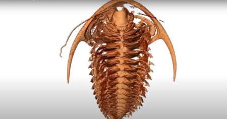 A fost descoperita o creatura marina veche de 500 de milioane de ani: remarcabil de conservata