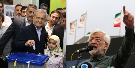Rezultate <span style='background:#EDF514'>PARTIALE</span> ale prezidentialelor din Iran. Reformistul Masoud Pezeshkian si ultraconservatorul Saeed Jalili, pe primele locuri