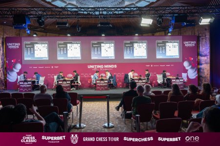 A treia runda de confruntari de la Superbet Chess Classic Romania 2024    s-a incheiat cu cinci remize