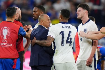 Moment incredibil la finalul partidei dintre Anglia si Slovacia » Un star al The Three Lions l-a numit pi**a cheala pe Francesco Calzona