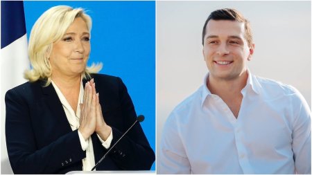 Marine Le Pen si Jordan Bardella castiga primul tur al alegerilor din Franta. Rezultatele finale