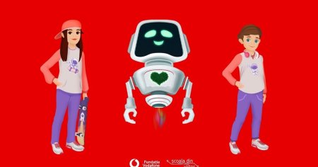 Fundatia Vodafone ofera gratuit 48 de lectii digitale despre mediu, inteligenta digitala, robotica si meseriile viitorului pe platforma www.scoaladinviitor.ro