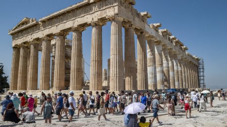 Acropola din Atena introduce un sistem de vizite private. Cat de mult costa o intrare fara aglomeratie