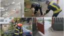 Acoperisuri distruse, case inundate, copaci rupti de vant: Romania a fost maturata de furtuna care a facut ravagii si in vestul Europei