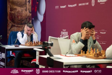 Toate partidele din a saptea runda de la Superbet Chess Classic Romania 2024 s-au incheiat la egalitate