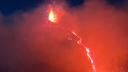 VIDEO. Eruptie spectaculoasa a vulcanului Etna. Cascada de lava, dintr-unul dintre cratere