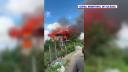 Incendiu devastator in Suceava. Casa unui batran de 76 de ani a fost mistuita de flacari. Care ar fi cauza