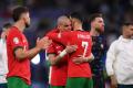 Finalul ministrului apararii Portugaliei! Pana si Pepe stie sa planga, consolat de Cristiano Ronaldo dupa esecul cu Franta