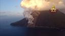 Eruptii vulcanice uriase in Italia. Este alerta maxima pe insula turistica Stromboli