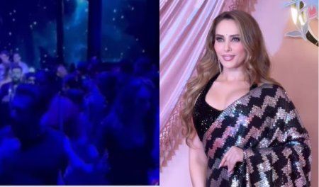 Iulia Vantur si Salman Khan, impreuna la nunta fiului celui am bogat om din India. Cei doi au facut furori pe ringul de dans