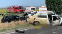 Carambol mortal la Buzau: accident grav intre trei masini, cu doi morti si doi raniti
