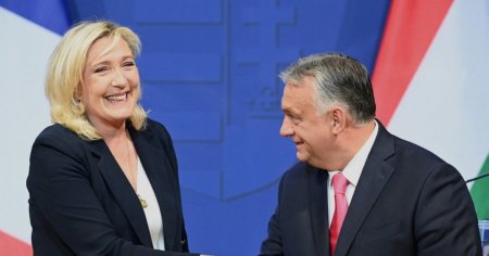 Orban o curteaza pe Marine Le Pen in grupul sau parlamentar Patrioti pentru Europa