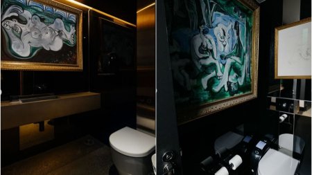 Tablouri celebre ale lui Picasso au fost mutate in toaleta unui muzeu