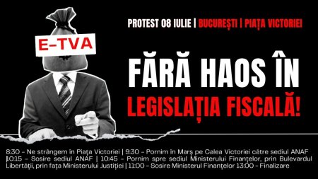 Protestul care ar fi speriat-o pe <span style='background:#EDF514'>NICK</span>i Minaj. Contabilii si antreprenorii ies in strada: Fara haos in legislatia fiscala!