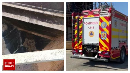 O noua tragedie in Romania. Un muncitor a murit, iar altul a fost ranit grav, dupa ce au cazut intr-un siloz de <span style='background:#EDF514'>CEREALE</span>