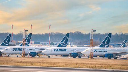 Lista completa a curselor anulate de TAROM, dupa ce 30 de piloti s-au declarat inapti de zbor